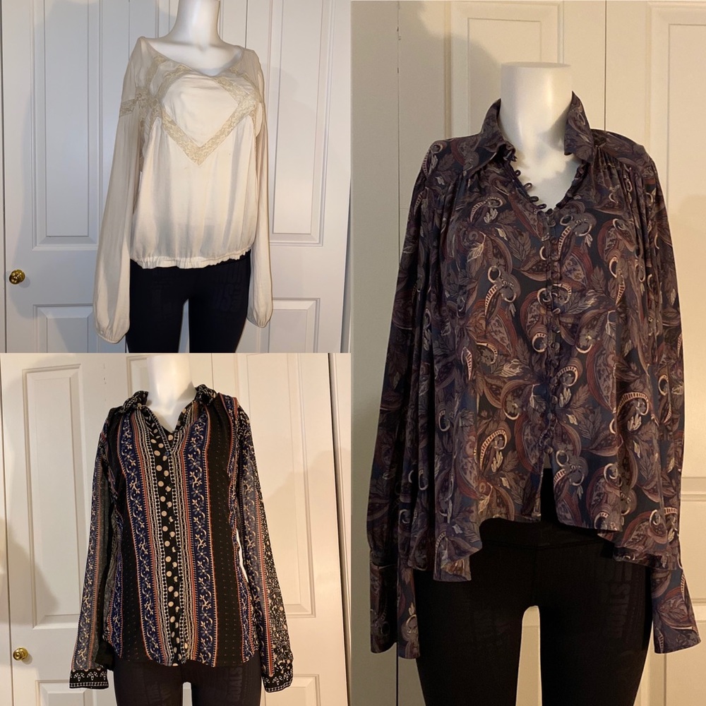 Bundle free people shirts
